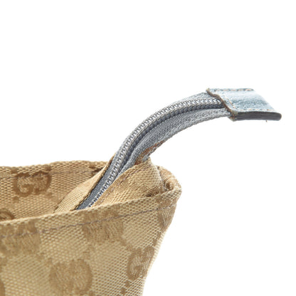 Gucci GG Monogram Small Web Handle Bucket Tote Blue 14 of 15