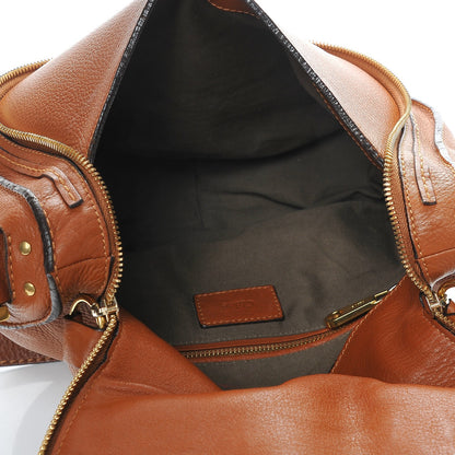 Chloe Calfskin Medium Marcie Round Crossbody Bag Tan 5 of 9