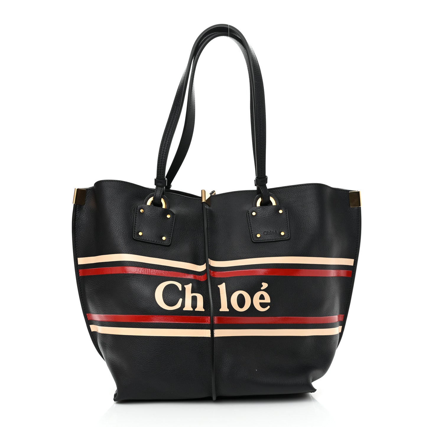Smooth Calfskin Medium Vick Tote Full Blue