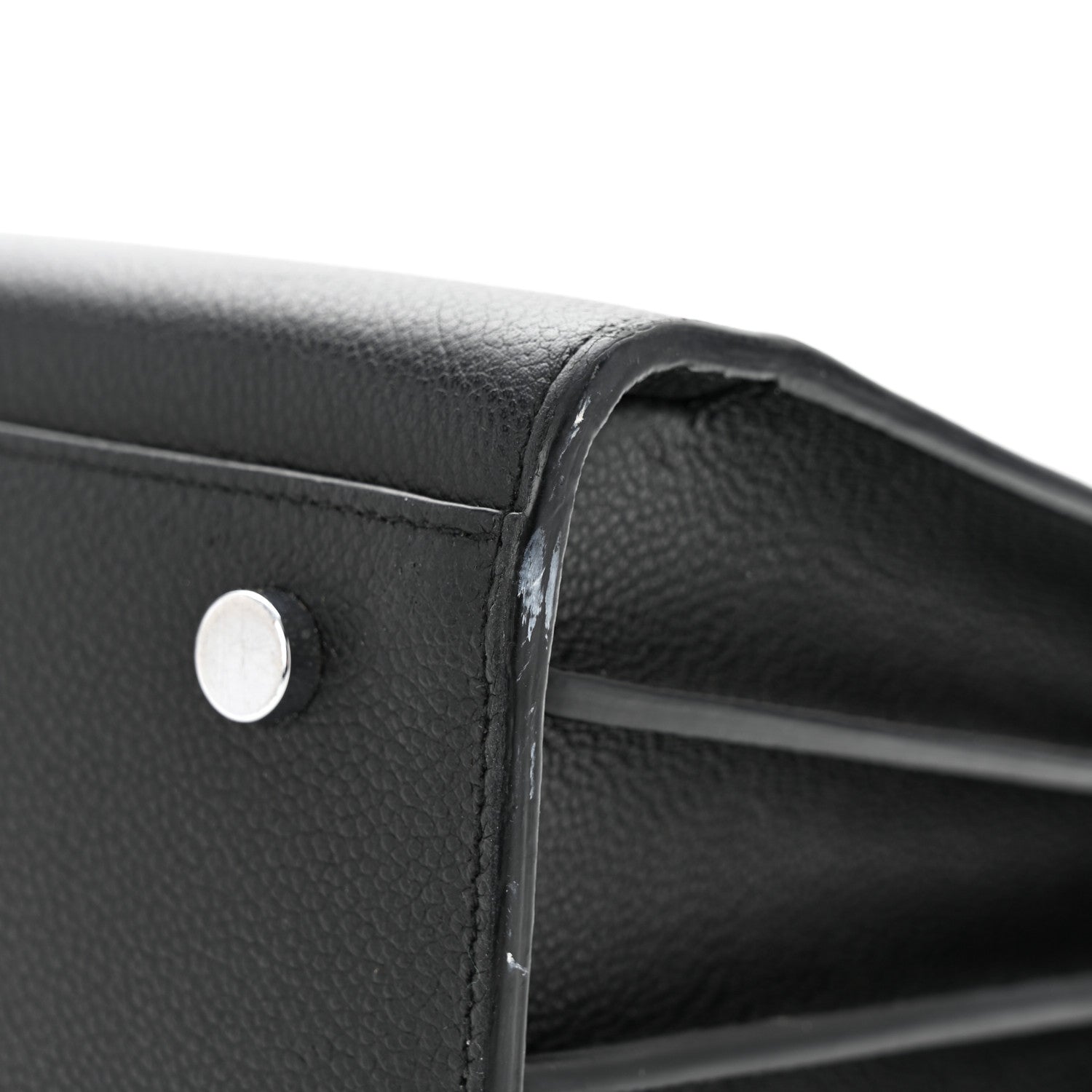 Saint Laurent Grained Calfskin Small Sac De Jour Black 13 of 13