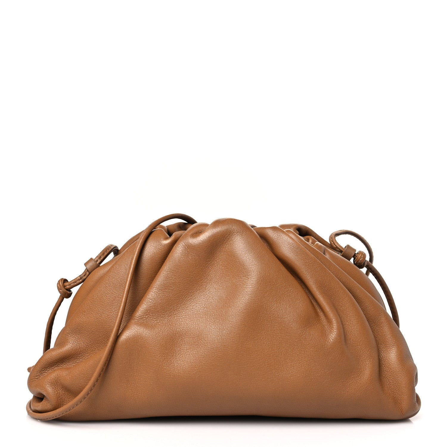 Bottega Veneta Butter Calfskin The Mini Pouch Camel 1 of 10