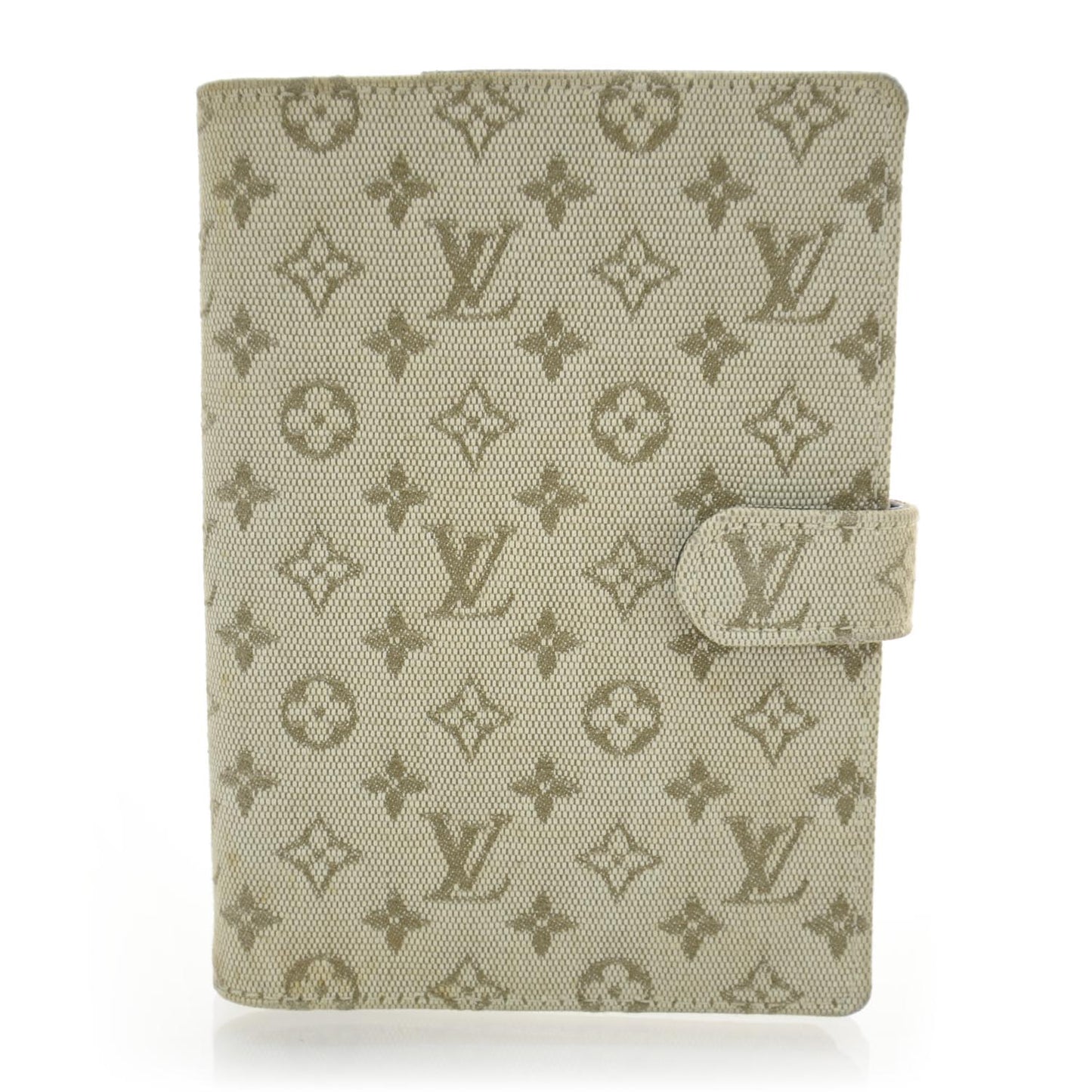 Mini Monogram Small Ring Agenda Light Kaki
