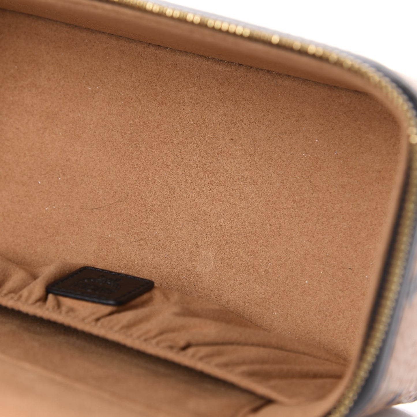 Visetos Vanity Case Cognac Black