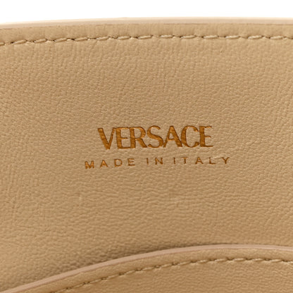 Versace Calfskin Small Medusa '95 Tote Bag Light Beige 6 of 10