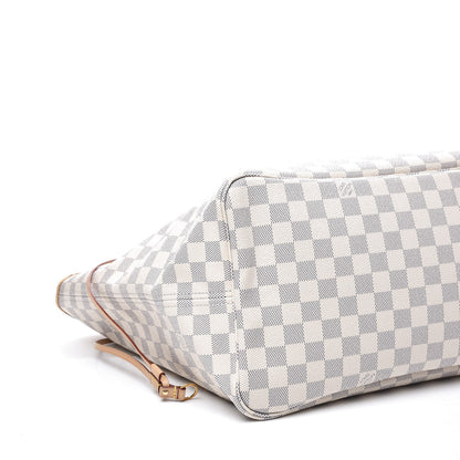 Louis Vuitton Damier Azur Neo Neverfull GM Rose Ballerine 7 of 12