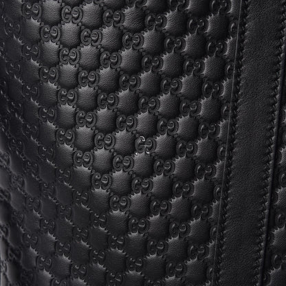 Gucci Soft Microguccissima Dome Satchel Black 16 of 17