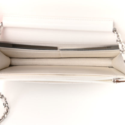 Chanel Caviar Quilted Wallet On Chain WOC White 5 of 12