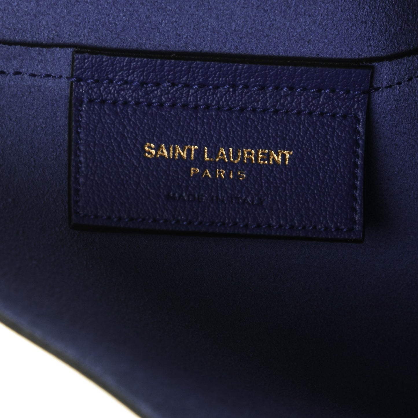 Calfskin Large Shopping Tote Ultramarine