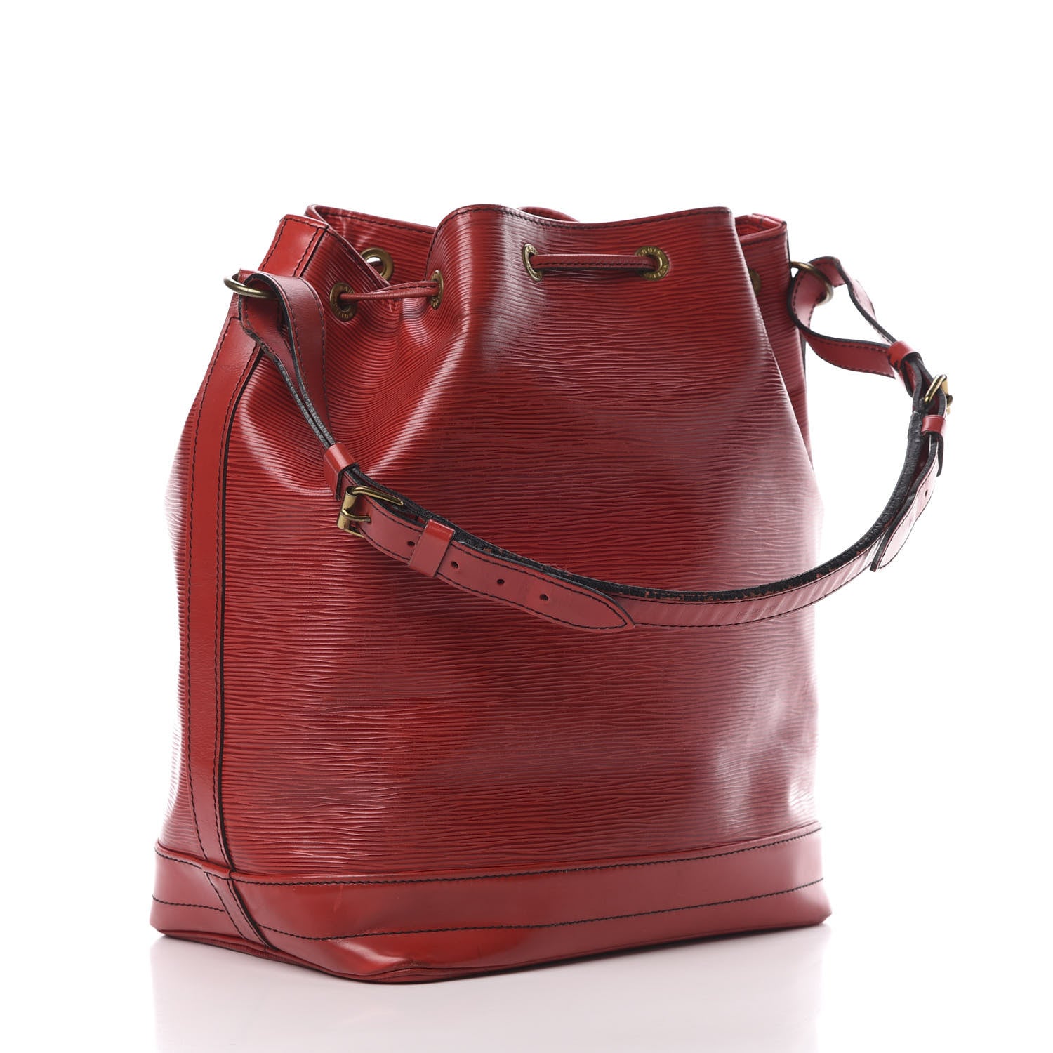 Louis Vuitton Epi Noe Castillan Red 3 of 23