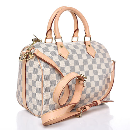 Louis Vuitton Damier Azur Speedy Bandouliere 25 3 of 7