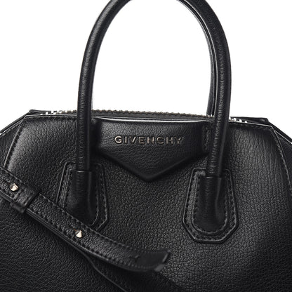Givenchy Sugar Goatskin Mini Antigona Black 9 of 9