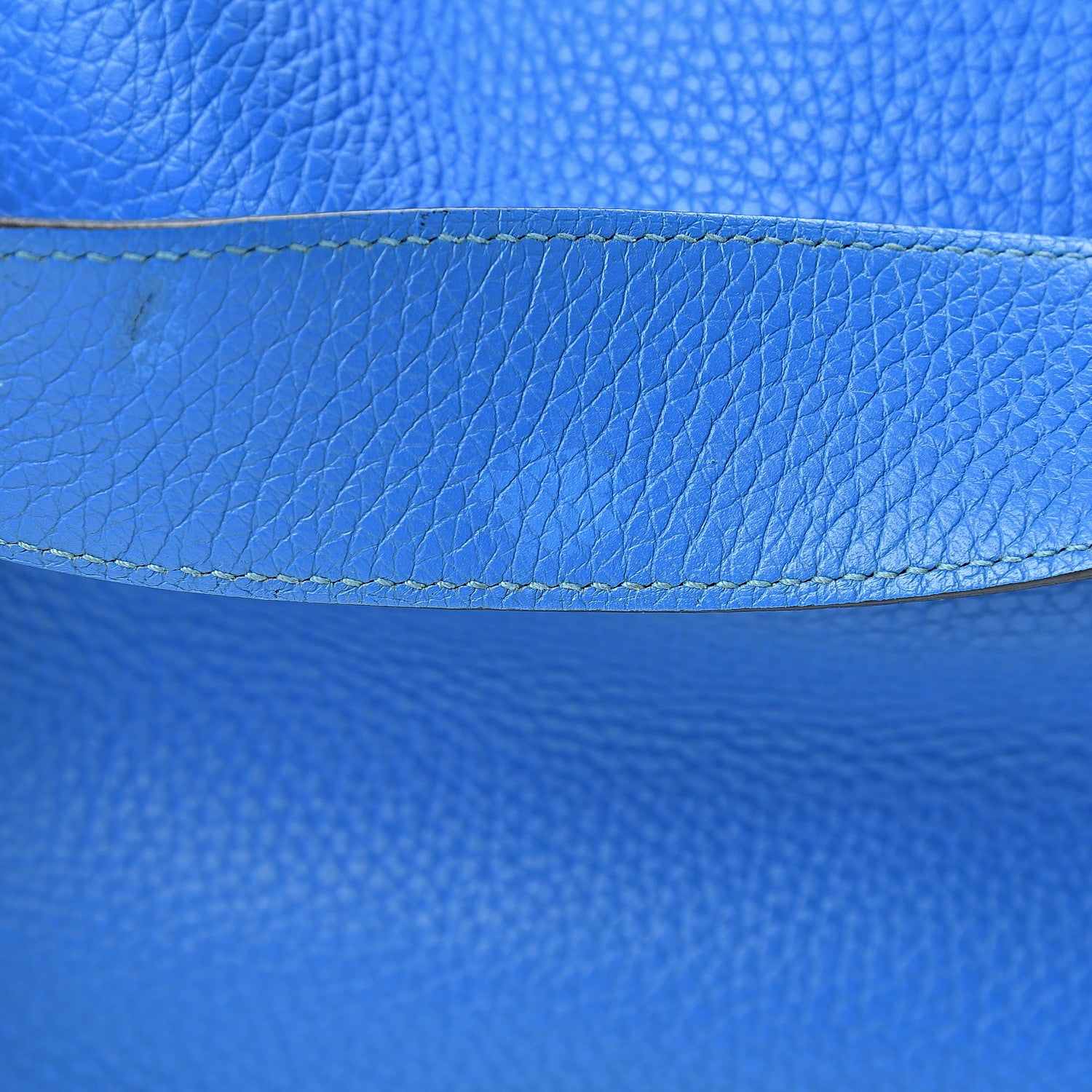 Hermes Taurillon Clemence Lindy 34 Bleu Hydra 12 of 17