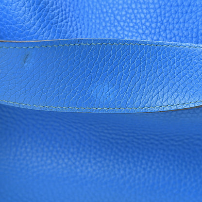 Hermes Taurillon Clemence Lindy 34 Bleu Hydra 12 of 17