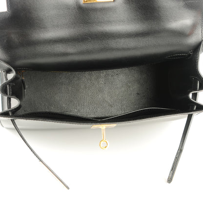 Hermes Box Kelly Sellier 28 Black 10 of 17