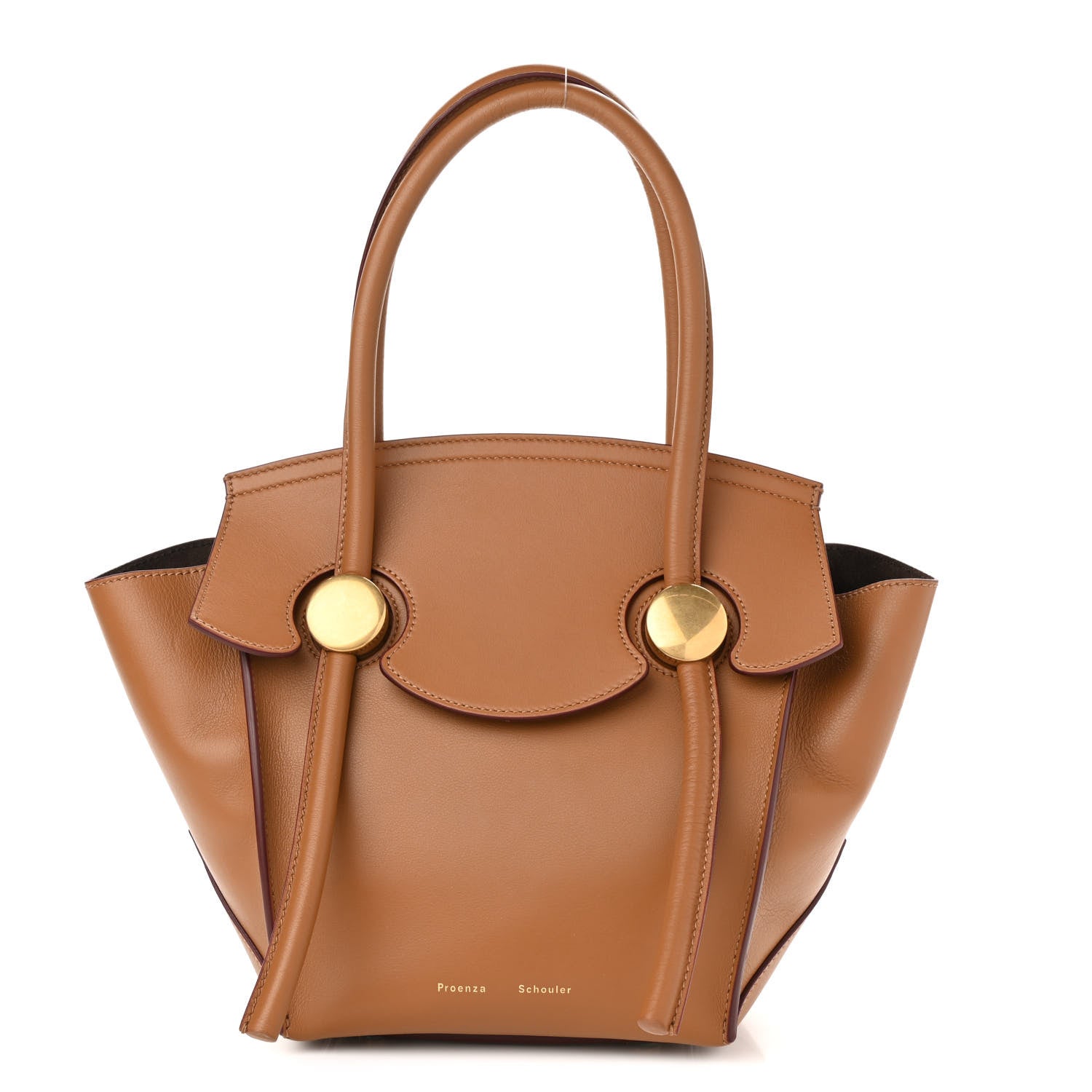 Proenza Schouler Calfskin Small Pipe Bag Pumpkin Spice 1 of 12