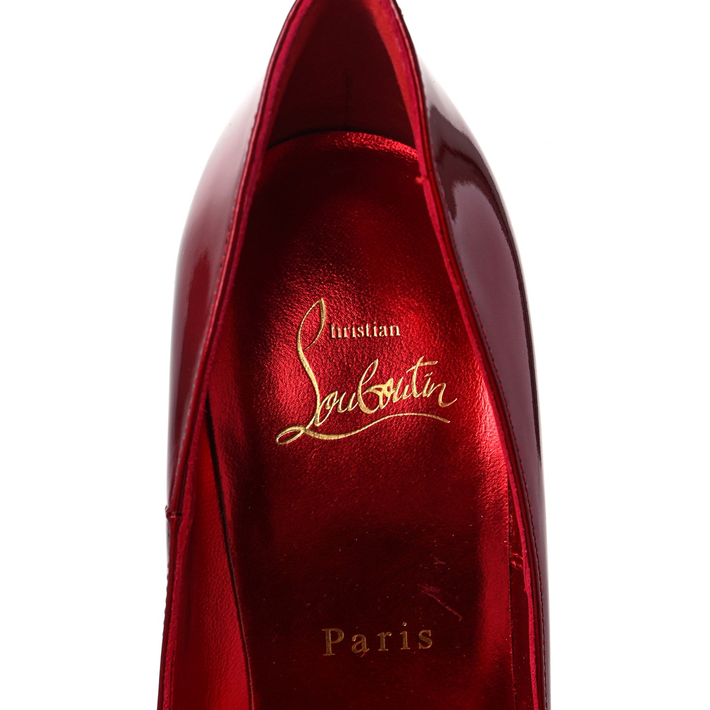 Metallic Patent Psychic So Kate 120 Pumps 37 Loubi