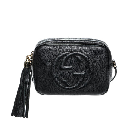 Gucci Pebbled Calfskin Small Soho Disco Bag Black 1 of 7