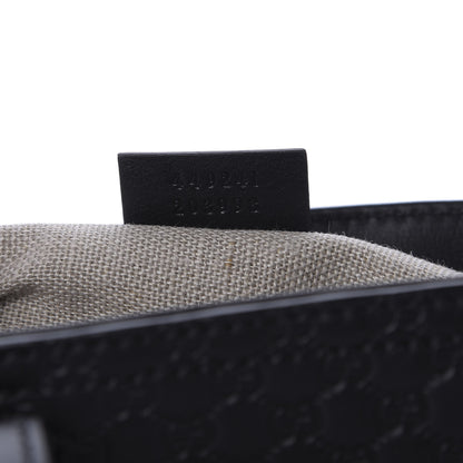 Gucci Microguccissima Small Bree Tote Black 9 of 9