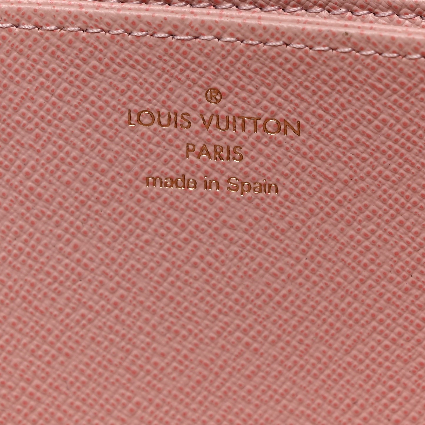 Monogram Zippy Wallet Rose Ballerine