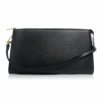 Louis Vuitton Epi Pochette Accessories 24 Black 1 of 7