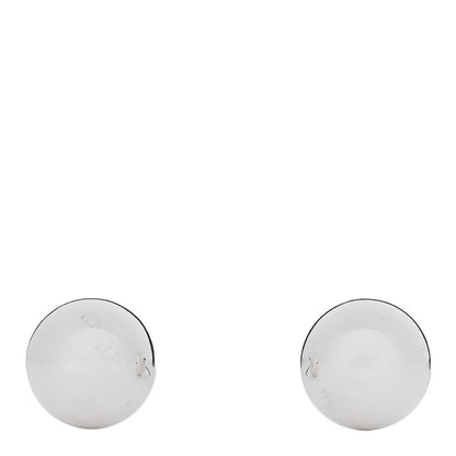 Tiffany Sterling Silver 10mm HardWear Ball Earrings 1 of 5