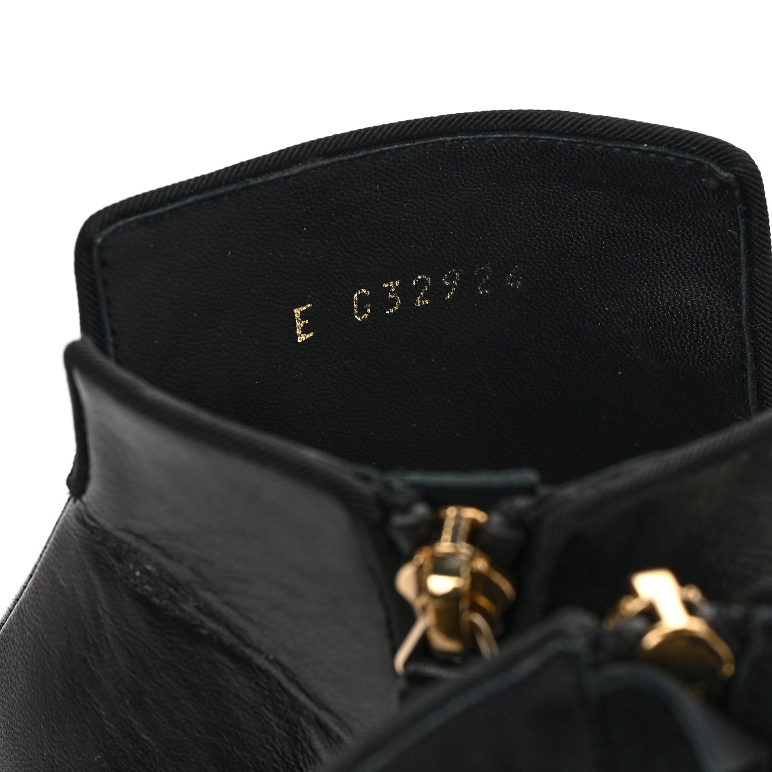 Chanel Lambskin Grosgrain Cap Toe Pearl Ankle Boots 35 Black 8 of 8