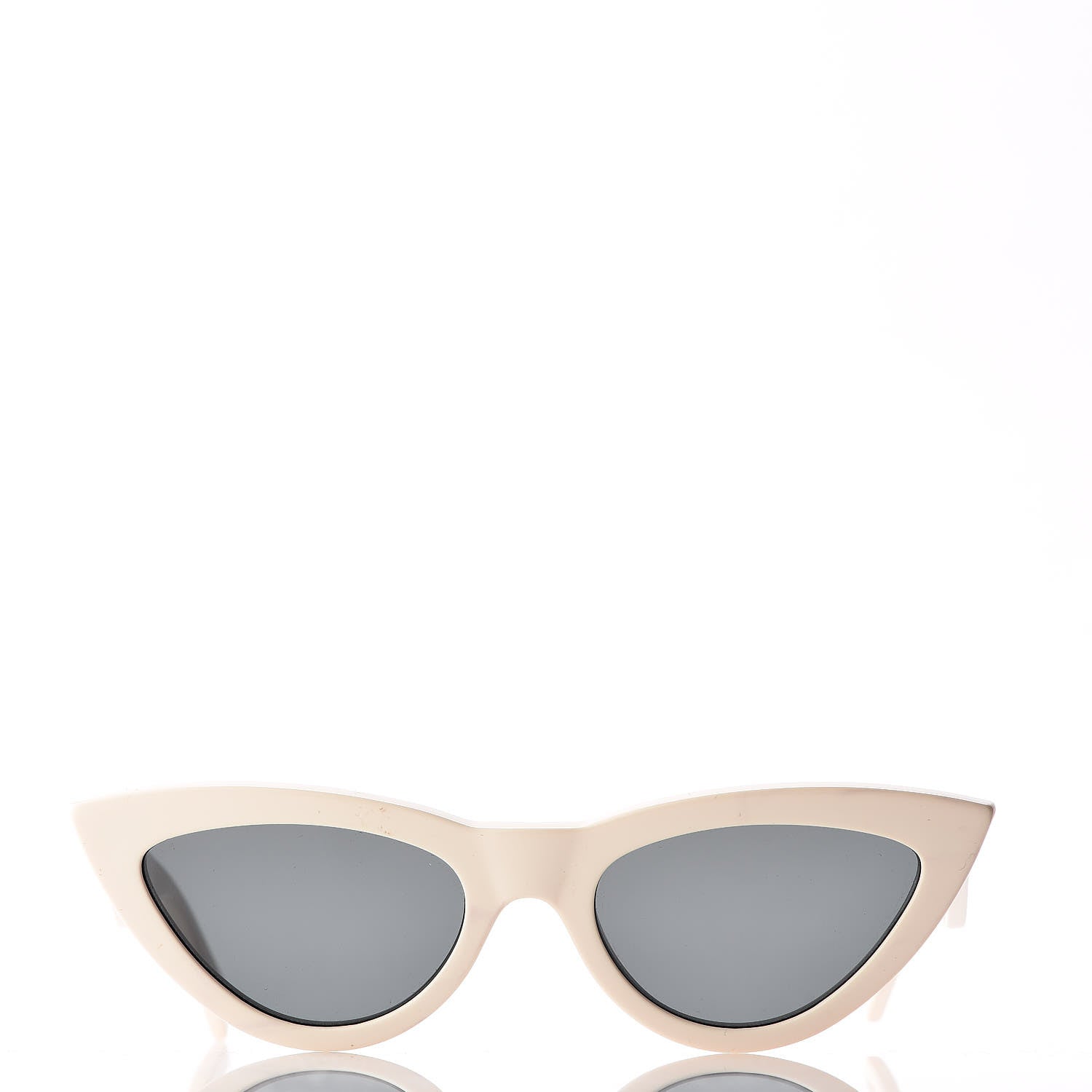 Celine Acetate Cat Eye Sunglasses CL40019I Ivory 2 of 9