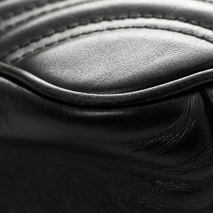 Gucci Calfskin Matelasse Small GG Marmont Shoulder Bag Black 15 of 15