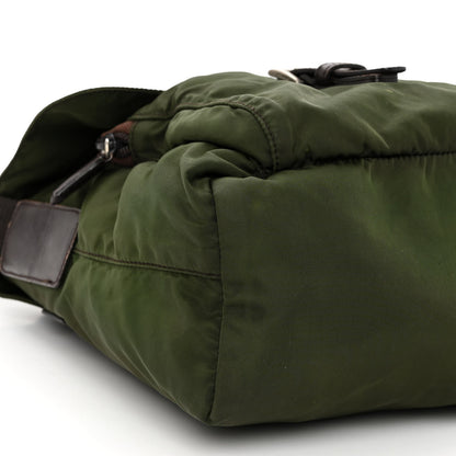 Prada Nylon Vela Small Hunting Bag Green 9 of 14
