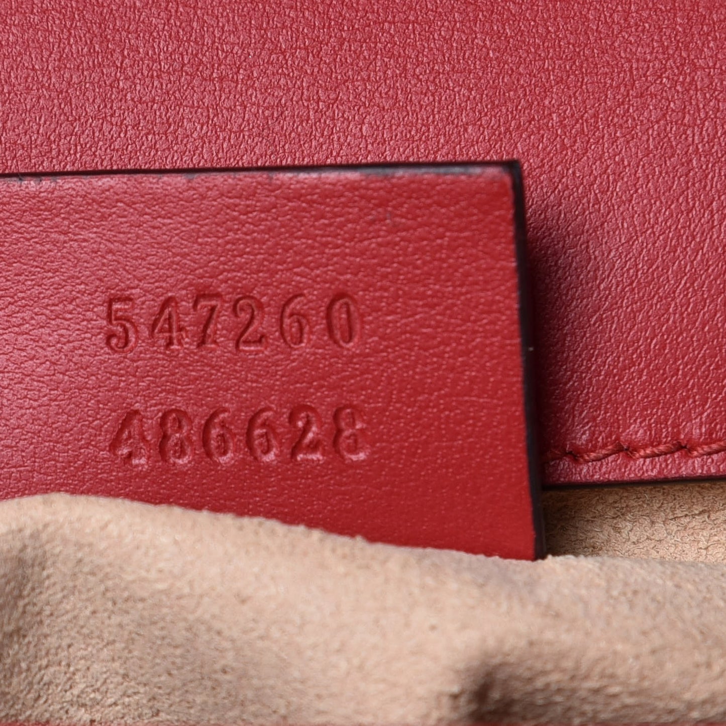 Calfskin Matelasse Mini GG Marmont Top Handle Shoulder Bag Hibiscus Red