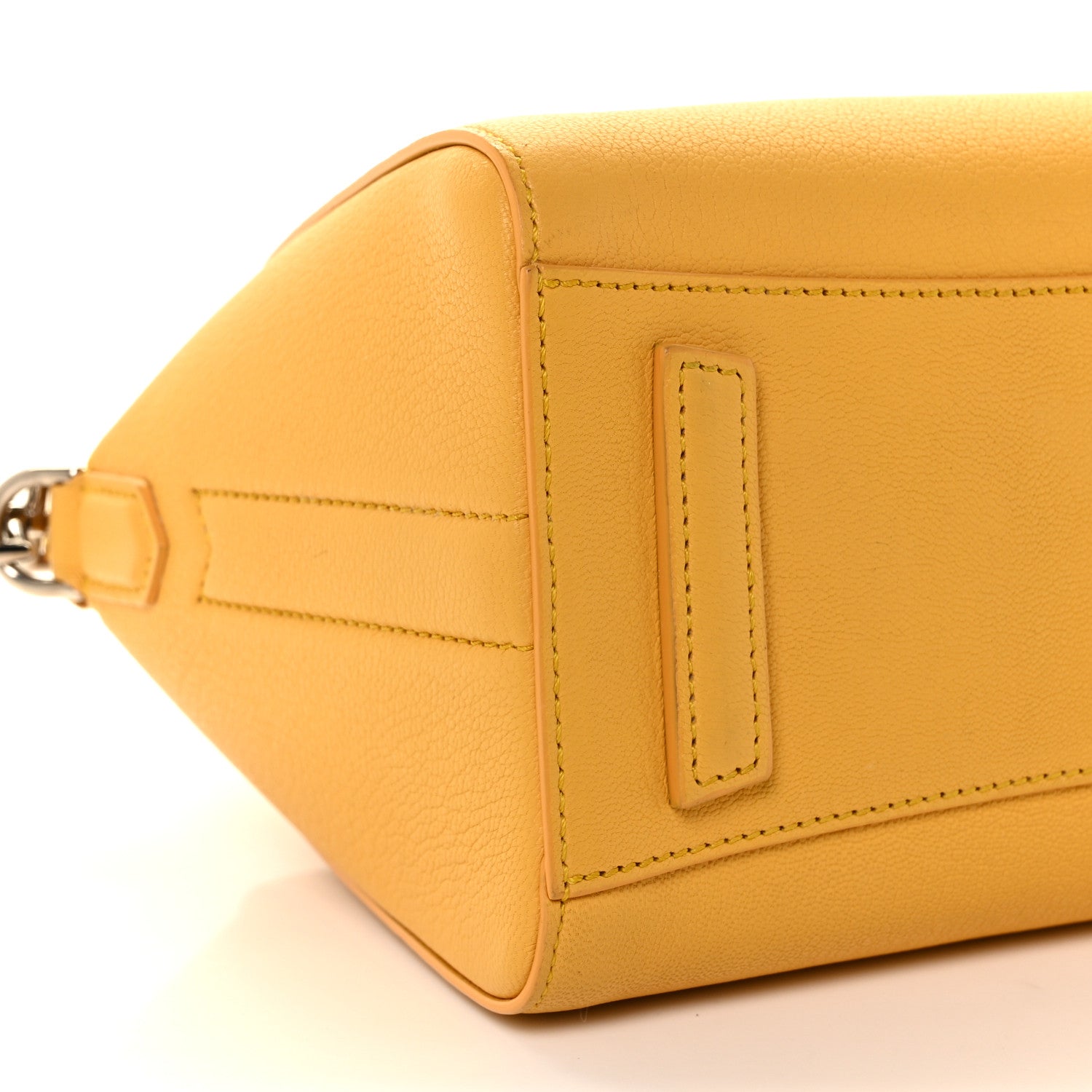 Givenchy Sugar Goatskin Mini Antigona Dark Yellow 6 of 7