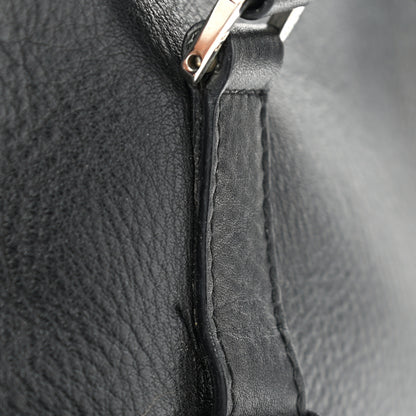 Christian Dior Calfskin Logo Charms Boston Black 12 of 13