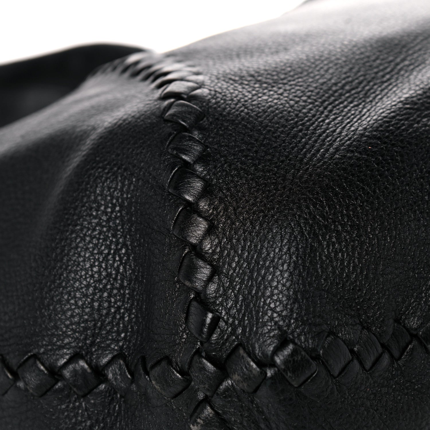 Bottega Veneta Cervo Deerskin Large Hobo Black 7 of 19