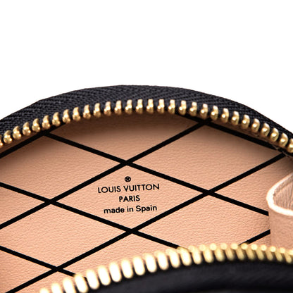 Louis Vuitton Calfskin Monogram Micro Boite Chapeau Black 5 of 9
