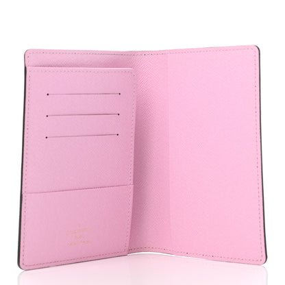 Louis Vuitton Monogram 2016 Christmas Animation Passport Cover Rose Ballerine 5 of 7