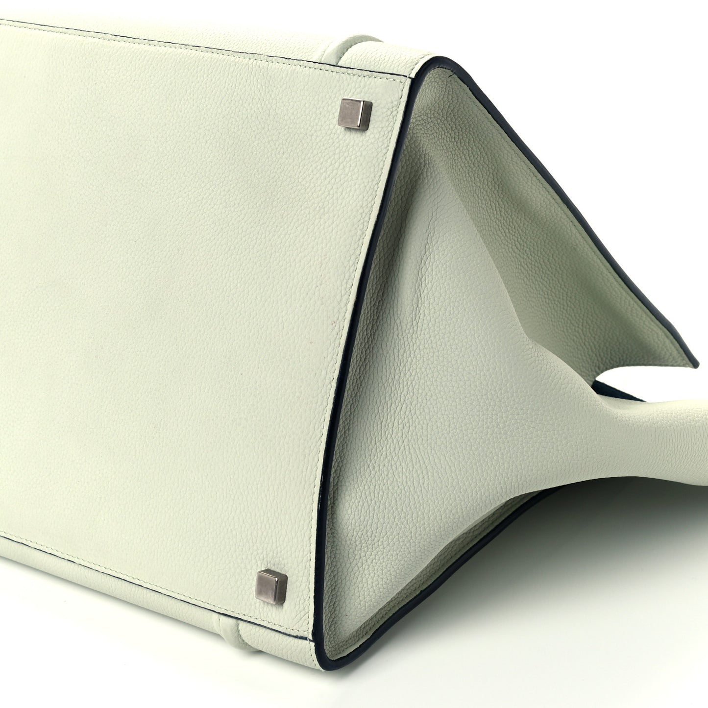 Baby Grained Calfskin Medium Phantom Luggage Jade