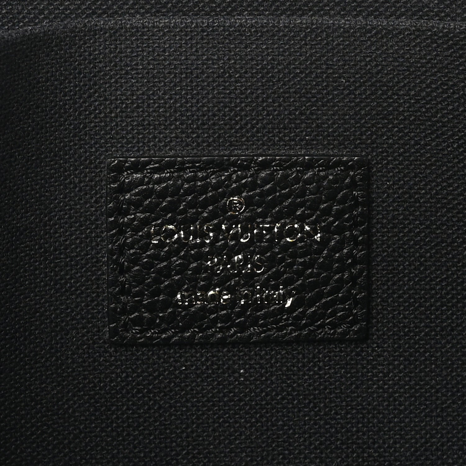 Louis Vuitton Empreinte Pochette Felicie Chain Wallet Black 5 of 9