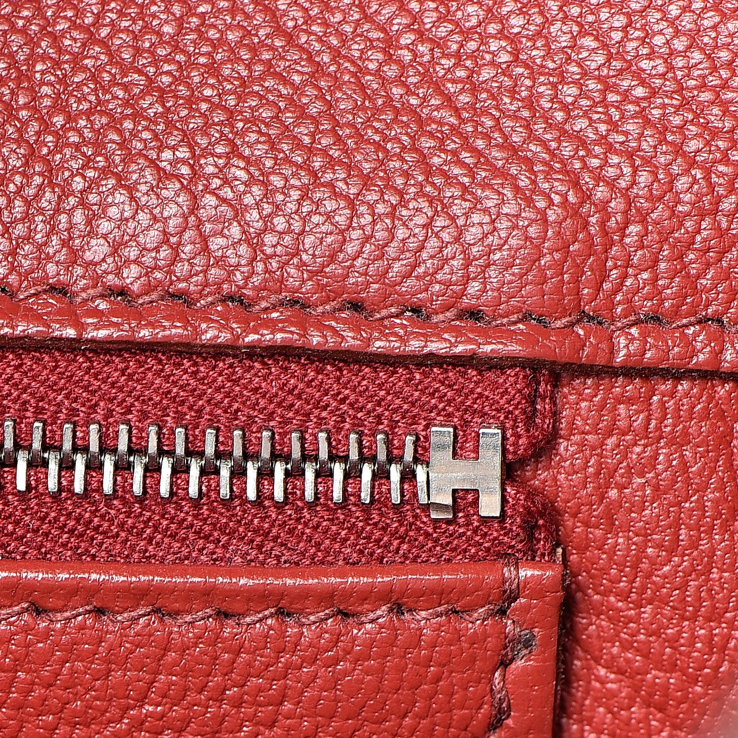 Hermes Togo Birkin 35 Rouge Casaque 17 of 42