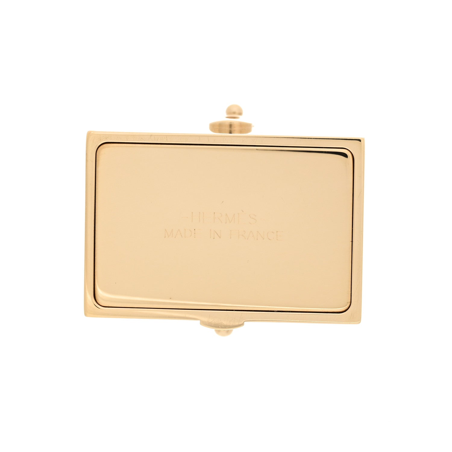 Hermes Permabrass Curiosite Trunk Charm 3 of 4