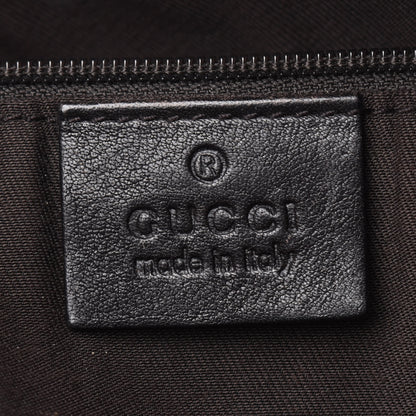 Gucci Monogram Medium New Britt Hobo Dark Brown 6 of 18