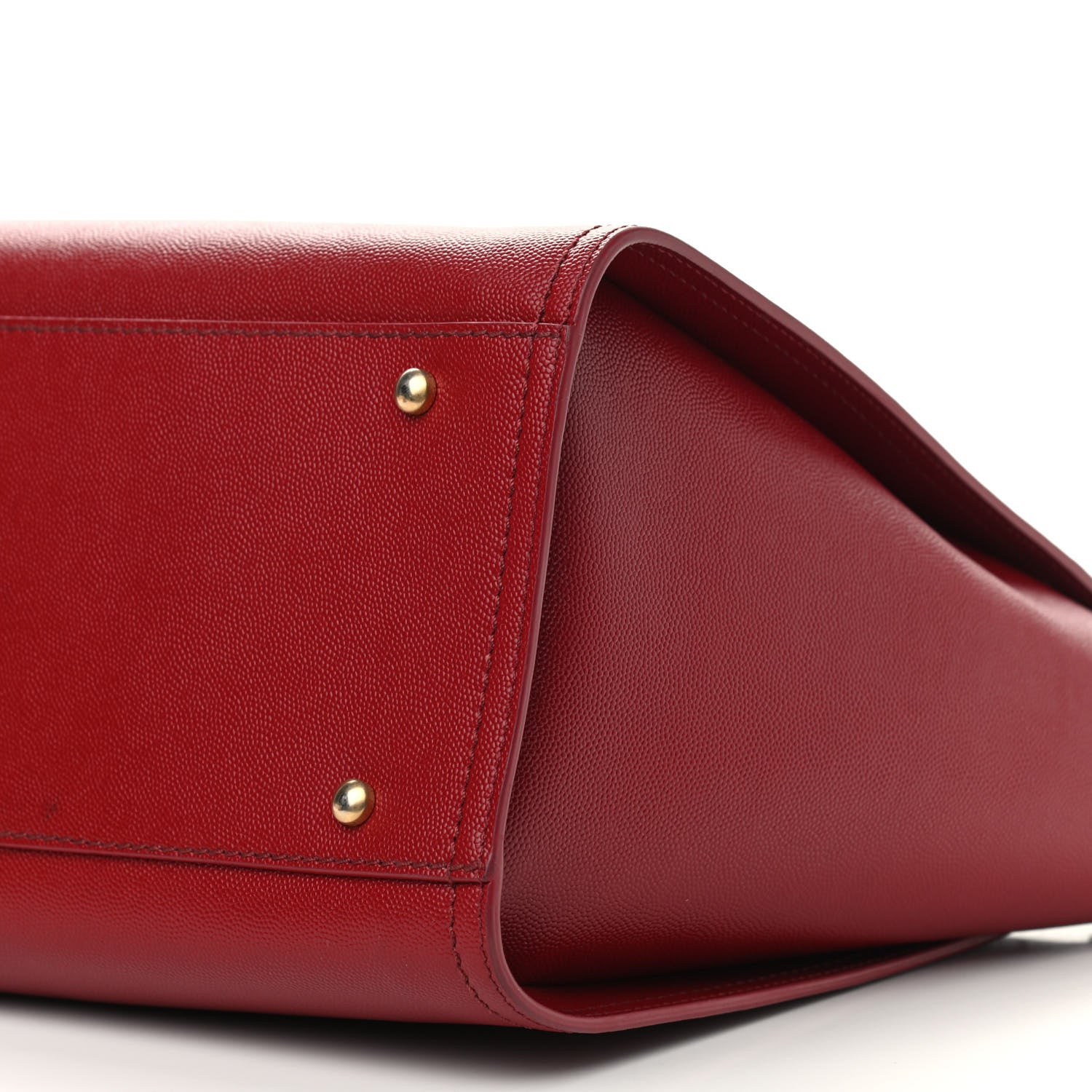 Chanel Caviar Small Studded Deauville Tote Red 11 of 11
