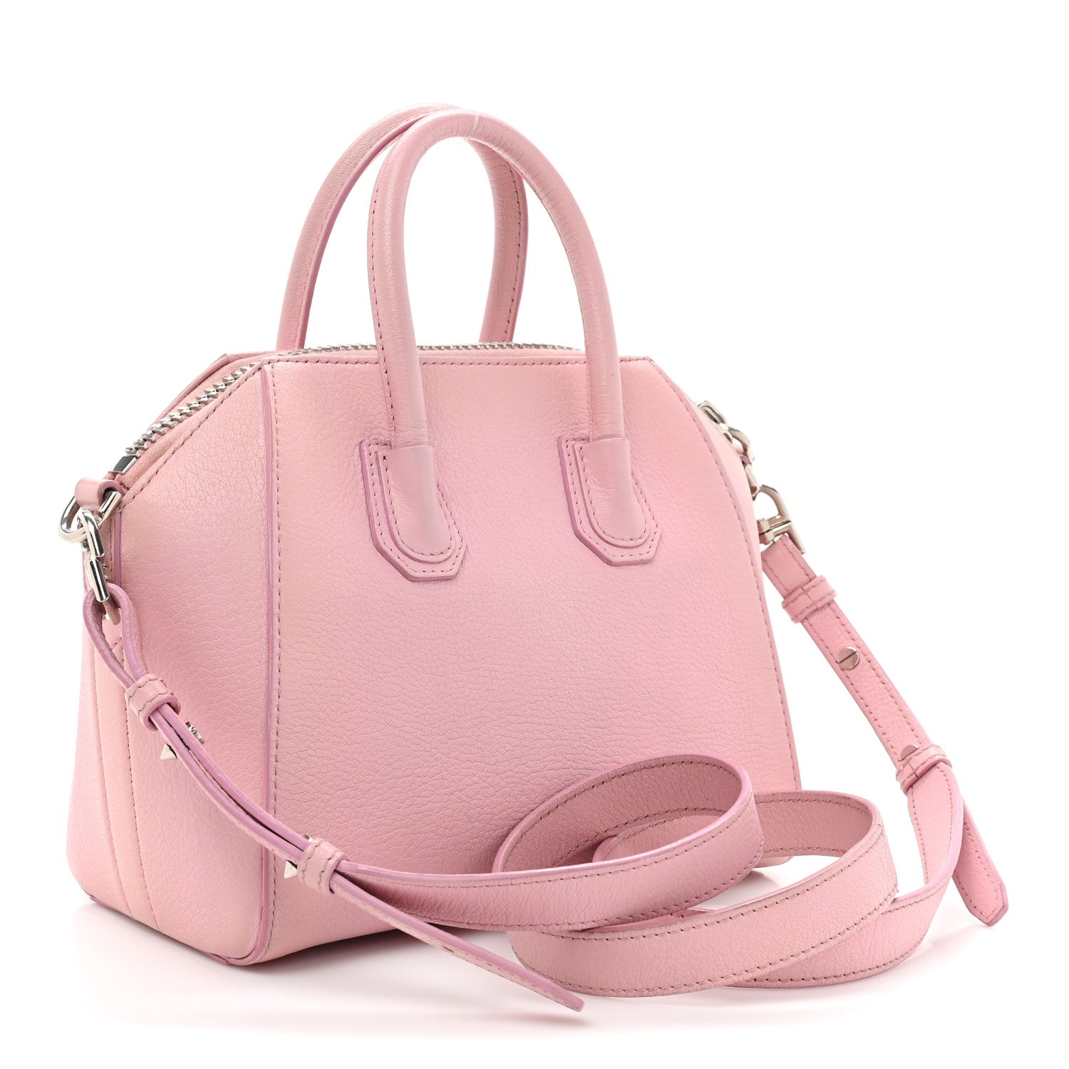 Givenchy Sugar Goatskin Mini Antigona Pink 3 of 21