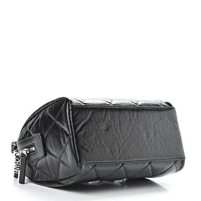 Chanel Calfskin Small Bowling Bag Black 4 of 12