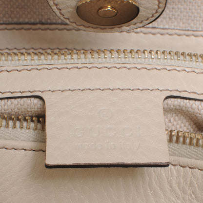 Gucci Monogram Medium Diana Bamboo Top Handle Tote Ivory 5 of 8