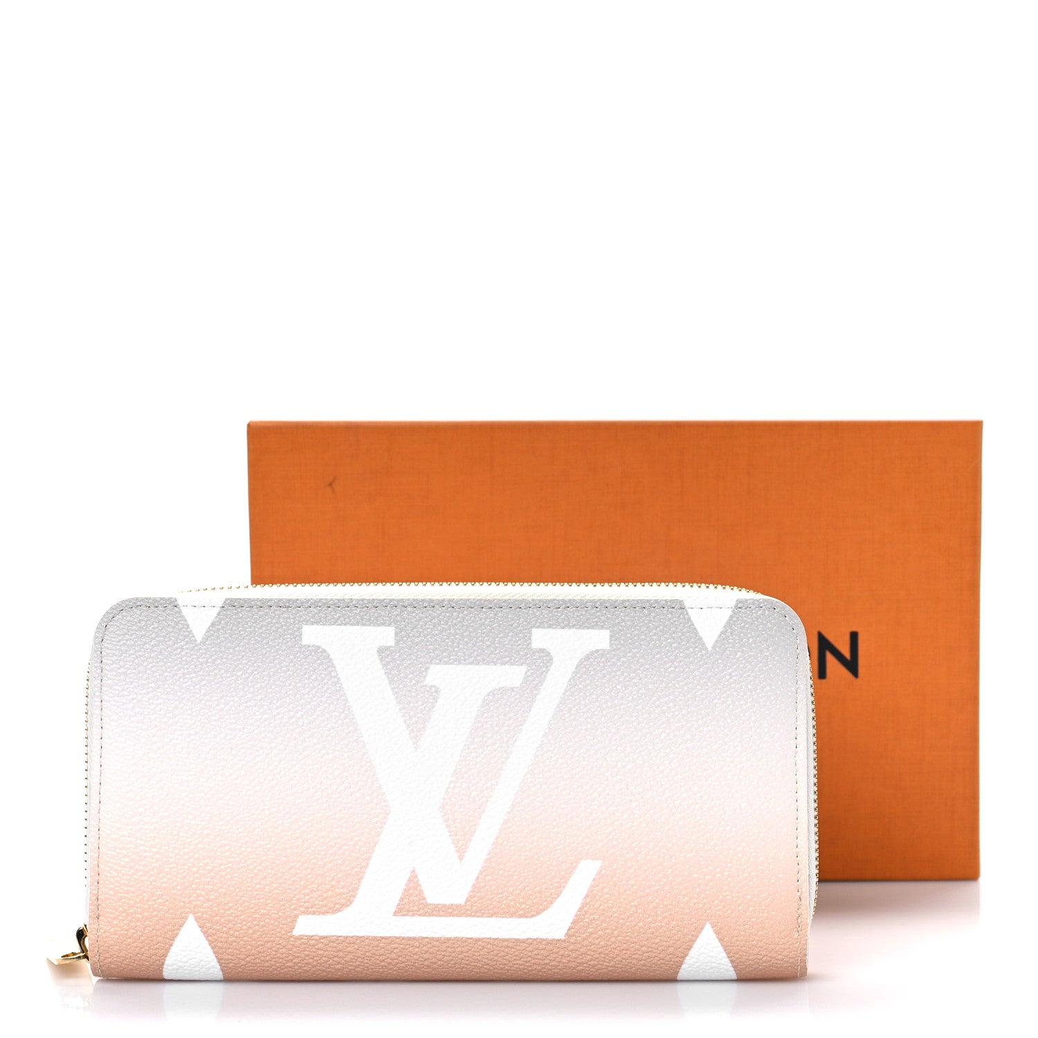 Louis Vuitton Monogram Giant By The Pool Zippy Wallet Brume 9 of 9