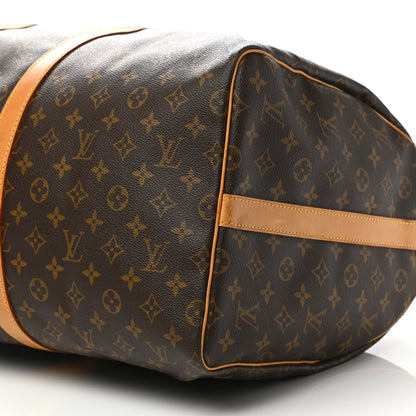Louis Vuitton Monogram Keepall Bandouliere 55 10 of 13