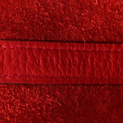Hermes Taurillon Clemence Picotin Lock 18 PM Rouge Casaque 7 of 13