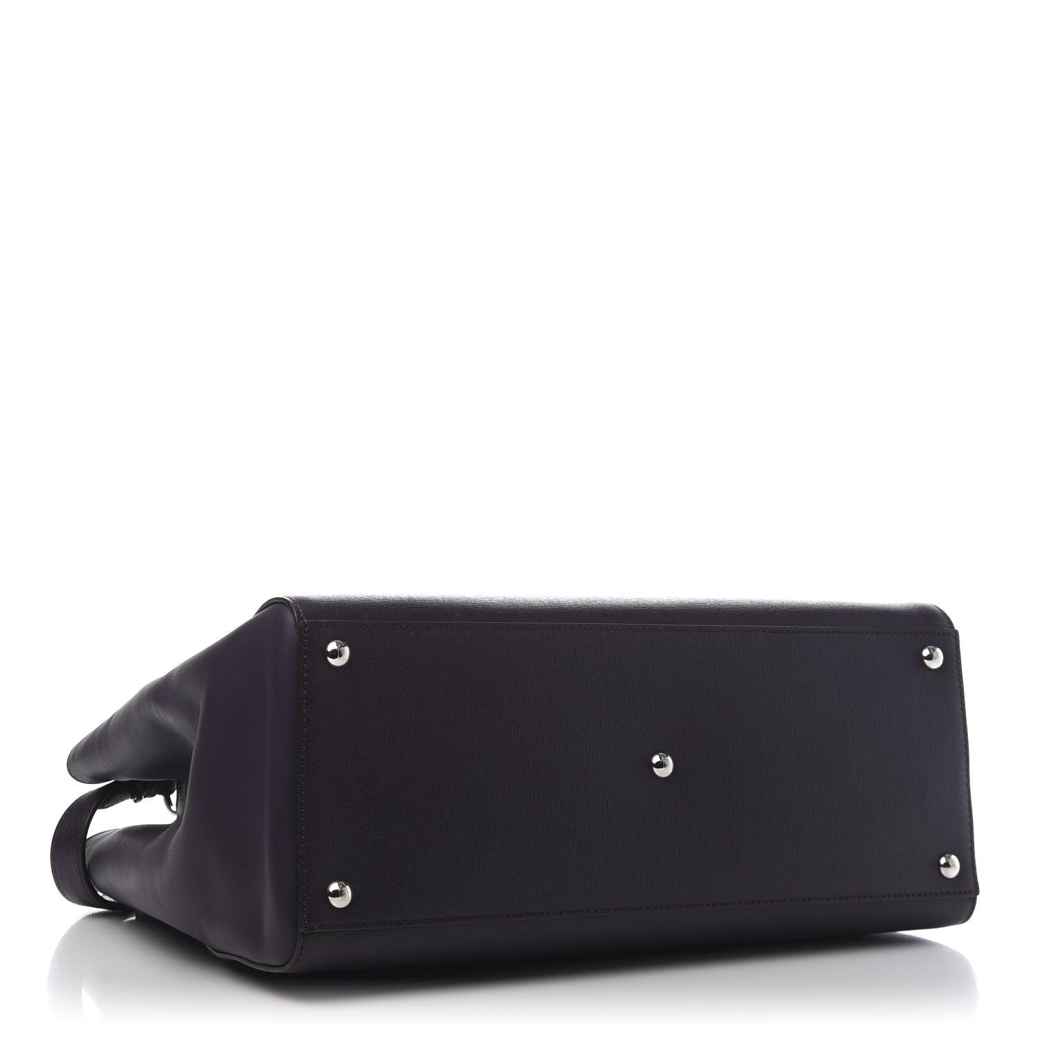 Fendi Vitello Elite Regular 2Jours Tote Ametista 5 of 12