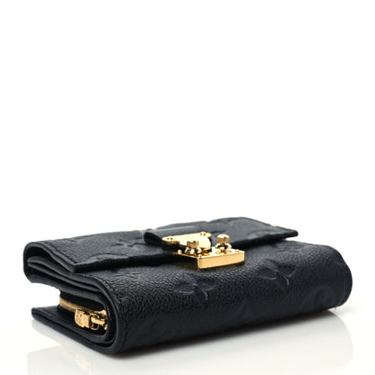 Louis Vuitton Empreinte Metis Compact Wallet Black 4 of 8