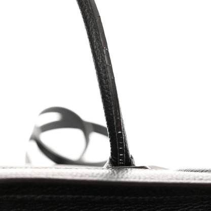 Celine Drummed Calfskin Nano Luggage Black 14 of 15